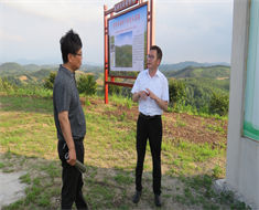 河南省生態(tài)文明建設(shè)促進會秘書長來公司基地調(diào)研